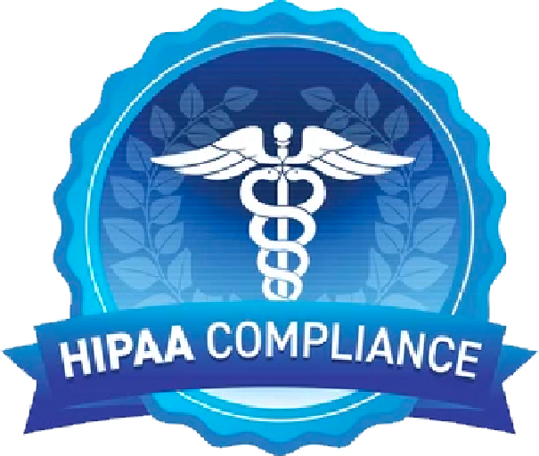 Badge representing the HIPAA certification